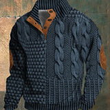 Vintage herentrui met print
