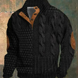 Vintage herentrui met print
