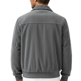 Heren Corduroy Jas – Grijs