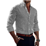 Elegante Gestreepte Overhemd