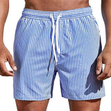 Bram – gestreepte zwemshort voor heren