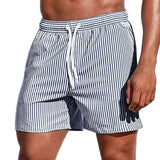 Bram – gestreepte zwemshort voor heren