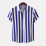 Ademende Gestreepte Zomerblouse