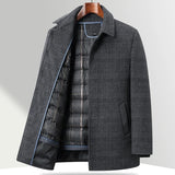Elegante Wolmantel