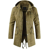 Lang Cargo Parka Jas