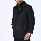 Elegante Wolmantel