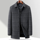 Elegante Wolmantel