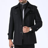 Elegante Wolmantel