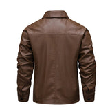 Vintage Leren Motorjack