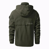 Elegante Militaire Winterjas