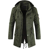 Lang Cargo Parka Jas