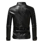 Elegante Heren Leren Jas