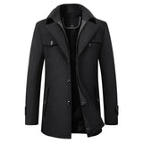 Elegante wollen winterjas