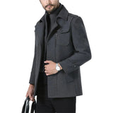Elegante Wolmantel