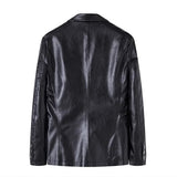 Casual Leren Jas voor Zaken