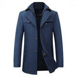 Elegante wollen winterjas