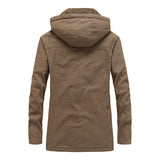 Casual Katoenen Winterjas