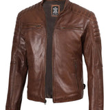 Viktor Brun Cafe Racer Leren Jas