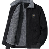 Elegante Corduroy Jacket met Fleece