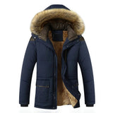 Elegante gewatteerde fleecejas voor de winter