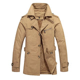 Elegante Trenchcoat Met Voering