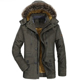 Katoenen Winterjas met Capuchon