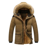 Elegante gewatteerde fleecejas voor de winter