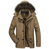 Katoenen Winterjas met Capuchon